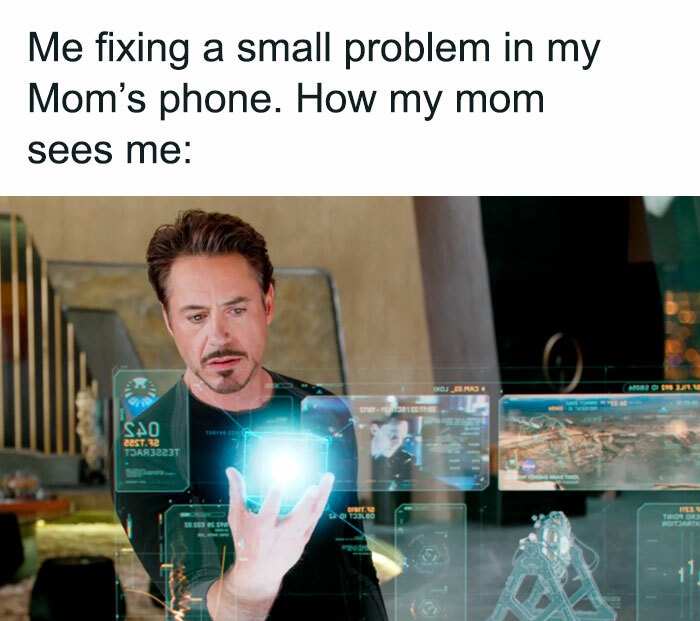 science memes air touch technology - Me fixing small problem in my Mom's phone. How my mom sees me Rojas An Suo Ssst. 12 Toaa 3223T rent 73360 8.