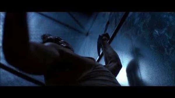 Movie facts  - In Die Hard (1988), during the scene where John McClane (Bruce Willis) falls down a ventilator shaft, his stuntman (Keii Johnston) was supposed to grab onto the first vent. He missed. The footage was so good that editor Frank J. Urioste lef