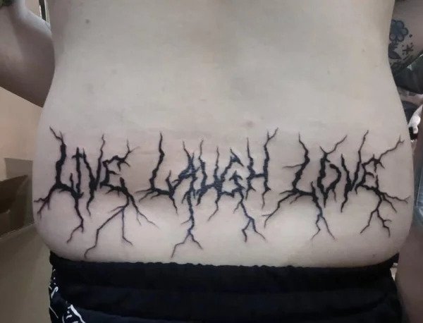 bad back Tattoo