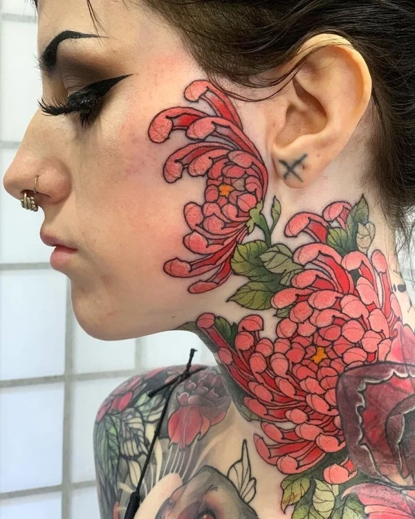 full neck Tattoo