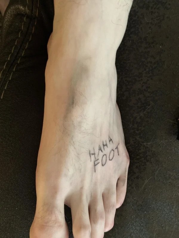 top of foot Tattoo