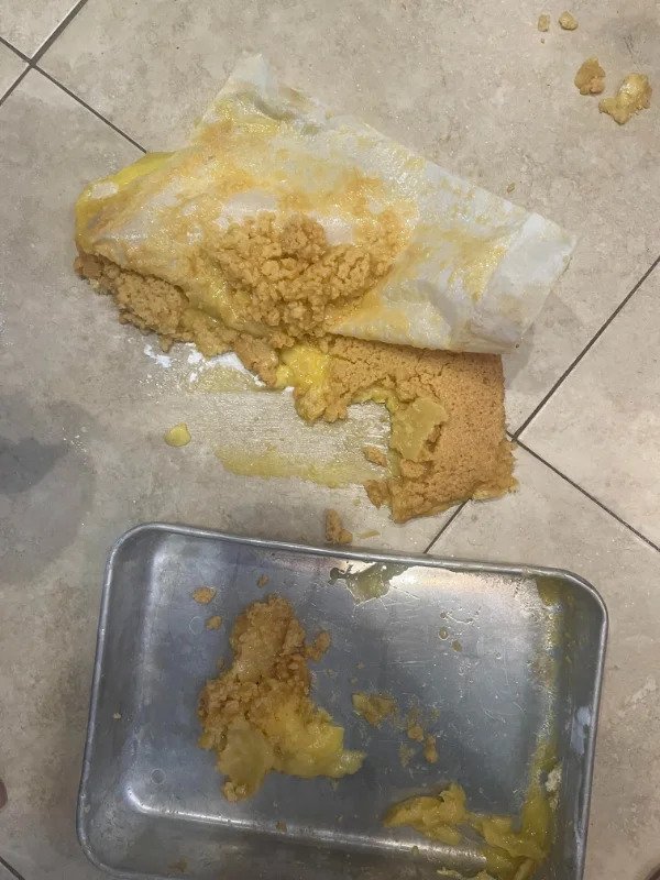 “When life gives you lemons, you make lemon bars and then drop them on the kitchen floor.”