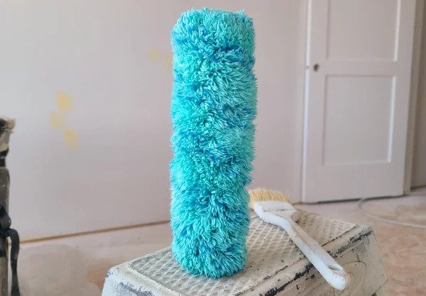“My washed out paint roller looks like Sully from Monsters Inc..”