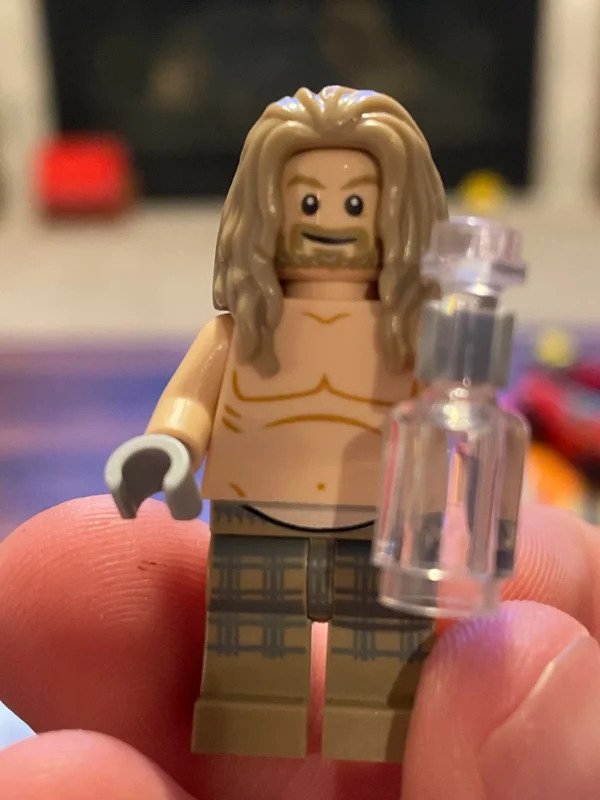 “My new Marvel Lego set came with Fat Thor.”