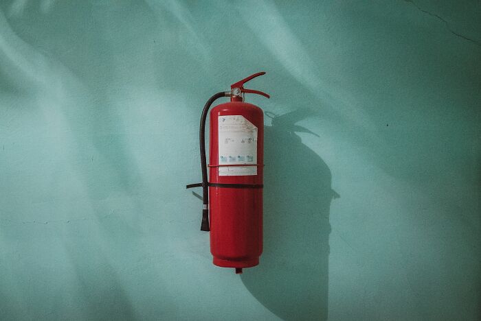 Over-prepared - fire extinguisher sus