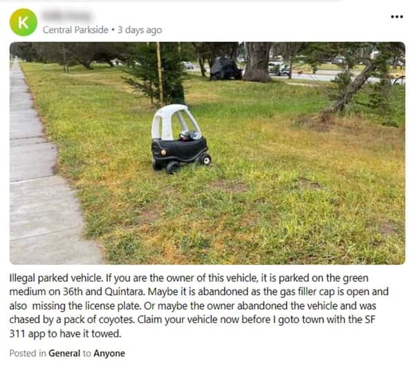 21 Nextdoor Posts That Are Unhinged.