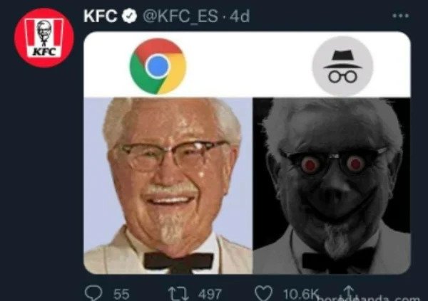 wtf social media posts by companies and celebs - colonel harland sanders