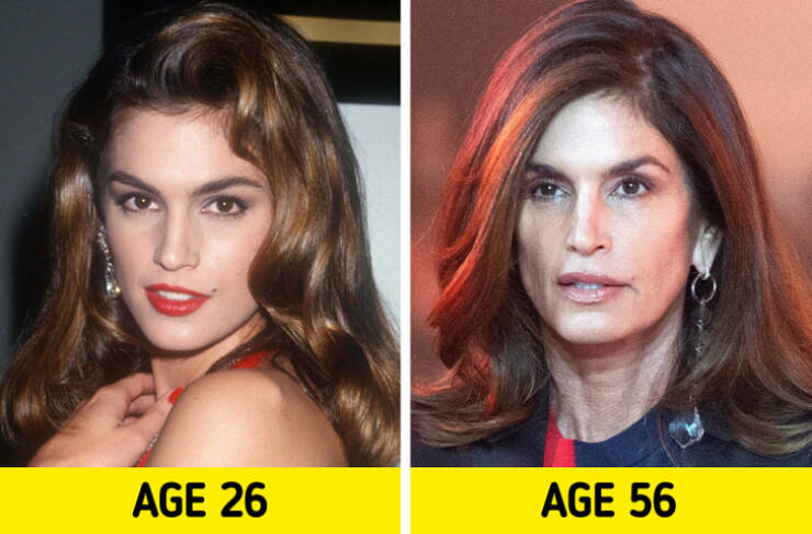 Super Models Then/Now - Cindy Crawford