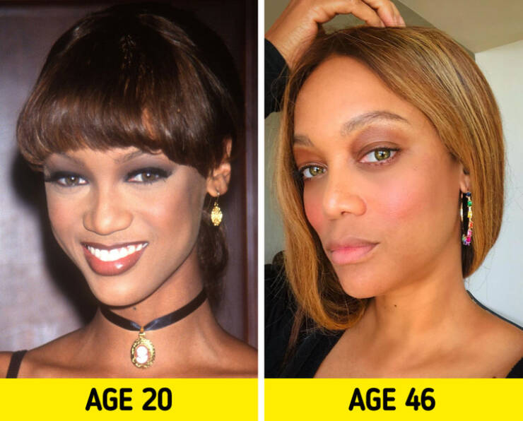 Super Models Then/Now - Tyra Banks