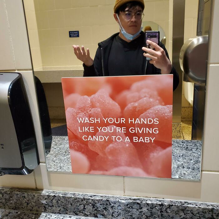 dumb ideas - furniture - Wash Your Hands You'Re Giving Candy To A Baby
