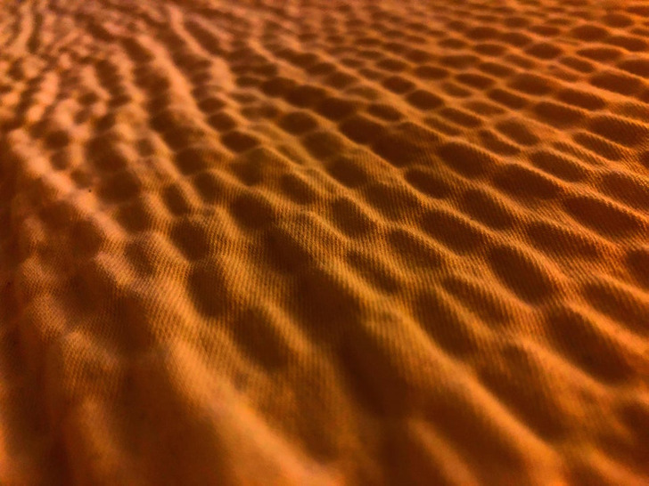 “The dunes of Namibia on a duvet cover”