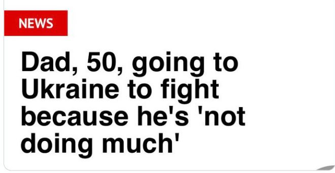 WTF Headlines - parc nacional d aigüestortes - News 3 Dad, 50, going to Ukraine to fight because he's 'not doing much'
