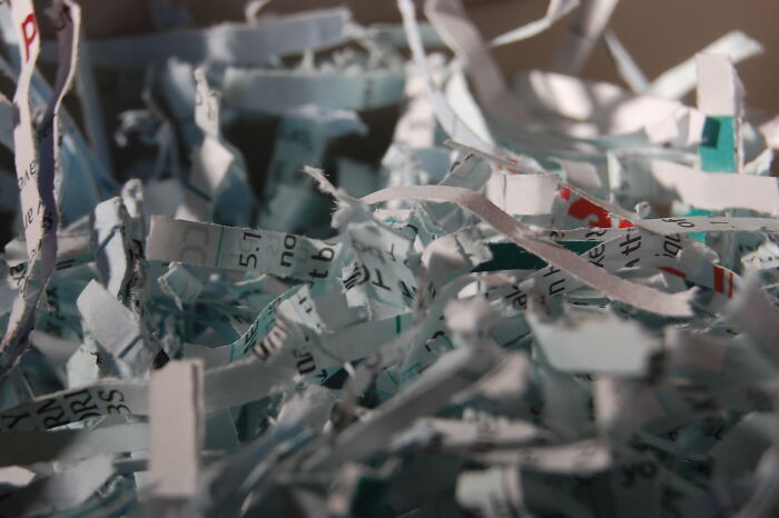 company secrets - insiders reveal - shredded papger - E Id