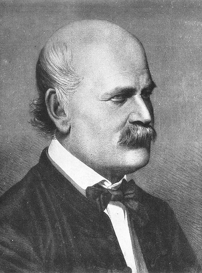 Ignác Semmelweis

First doctor to champion hand washing as a means to prevent spreading infection. Everyone made fun of him.