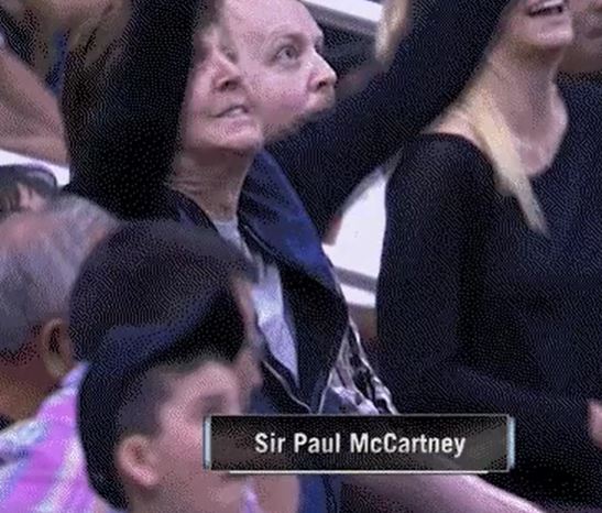Strange Celeb Requests - facial expression - Sir Paul McCartney