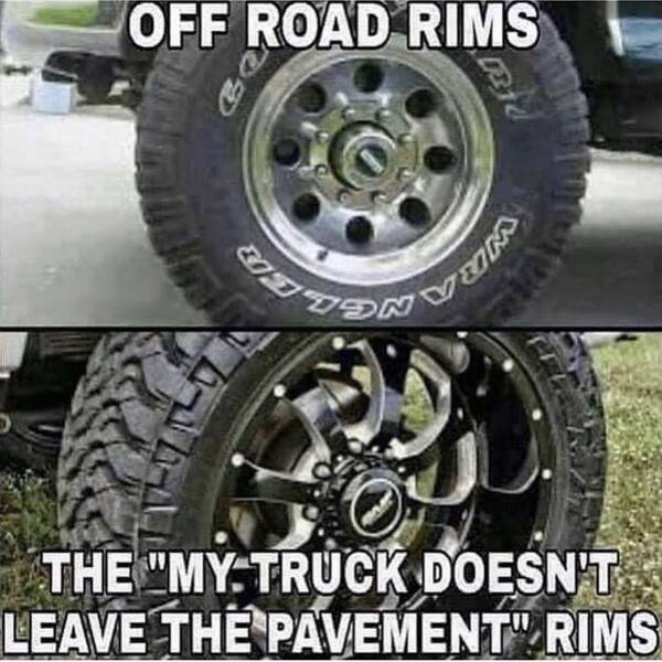 Rednecks winning - off road wheels meme - Off Road Rims je wa 29N The