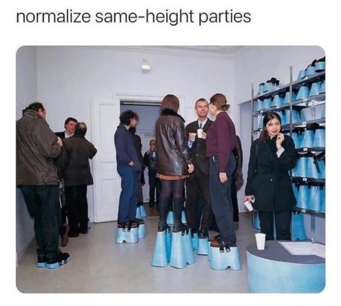 wtf things that actually exist -  same height party - normalize sameheight parties