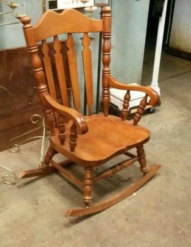 wtf things that actually exist -  sideways rocking chair