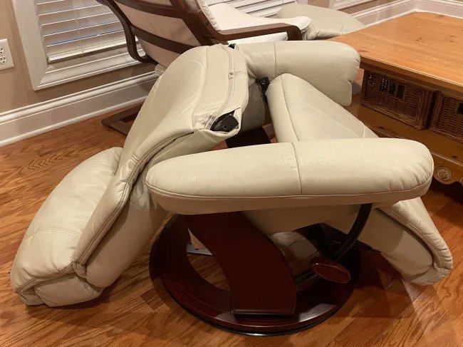 people having a bad day - massage chair