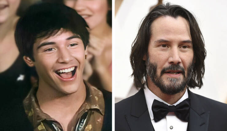celebrities when they were young - keanu reeves playboy - ...