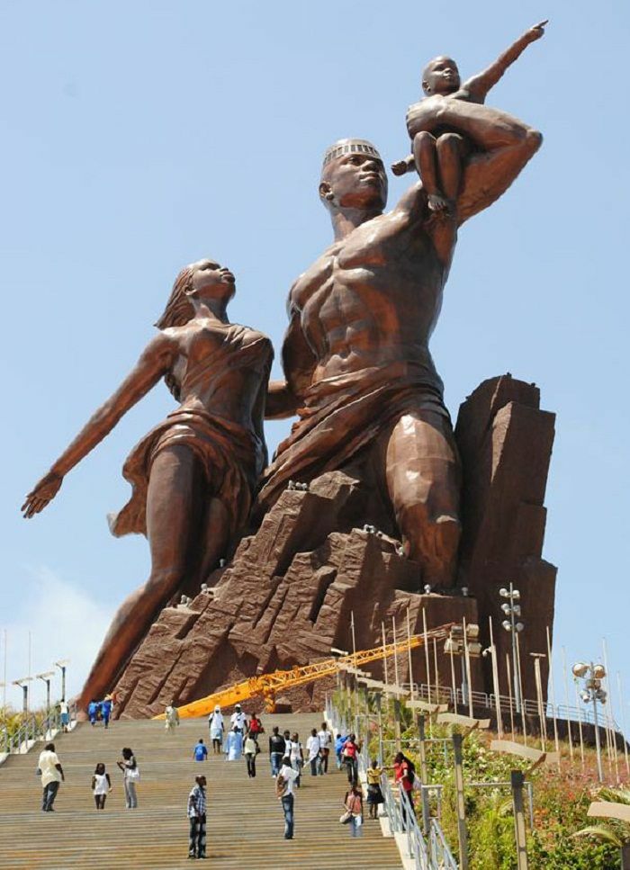 absolute units - african renaissance monument