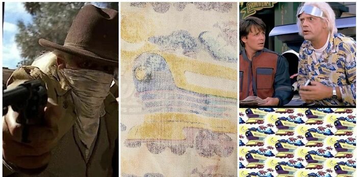 easter eggs in movies - details - back to the future 3 scarf - 4 www