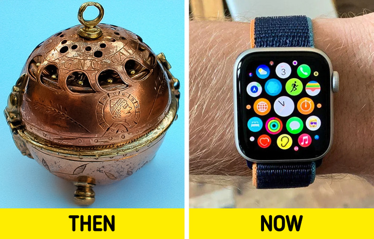 The world’s first watch was crafted by Peter Henlein from Nuremberg, during the year 1505, and it still works. The device looks like a small fire-gilded copper sphere in an Oriental style.