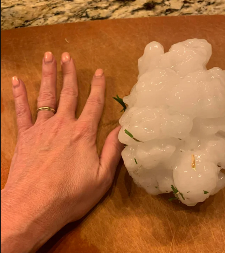 cool stuff - things people found - texas hail