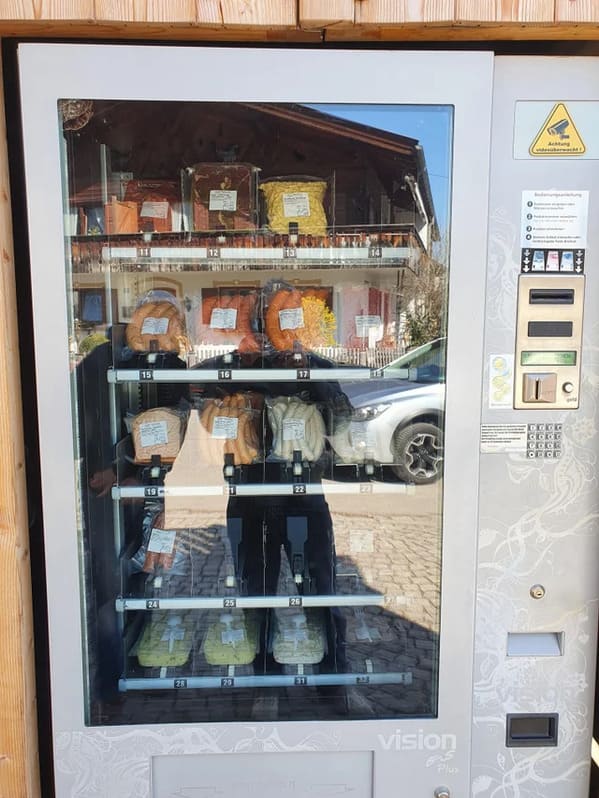 “This butcher has a vending machine for after hours”