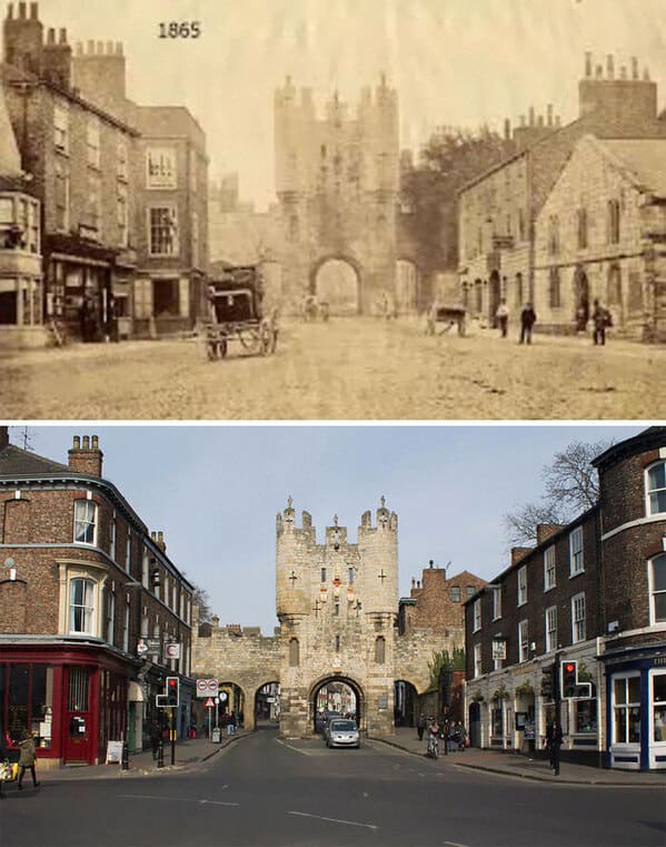 “The Main Entrance To The City, York, England 1865 – 2015”