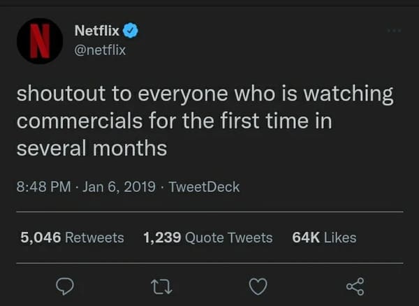 Aged Poorly - Netflix In shoutout to everyone who is watching commercials for the first time in several months