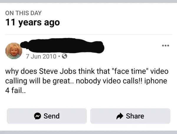 Aged Poorly - arm - On This Day 11 years ago why does Steve Jobs think that