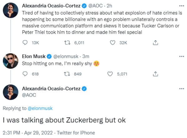Funny Comments - conor mcgregor islam makhachev tweet - Alexandria OcasioCortez 2h Tired of having to collectively stress about what explosion of hate crimes is happening bc some billionaire with an ego problem unilaterally controls a massive communicatio