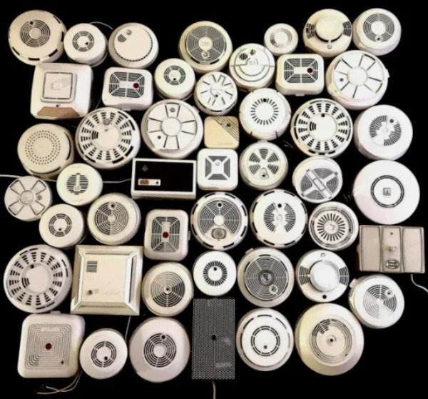 “My collection of old and vintage smoke detectors. Originally stated collecting them to overcome a childhood fear, but the interest grew and now I own several.”