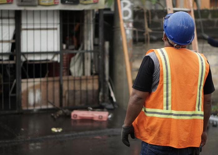 How a lot of places just let you and a friend in if you wear a construction vest and helmet and carry a ladder.