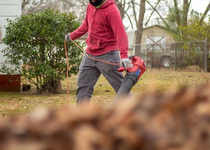 Cop here. I went to a disturbance call where two neighbors were blowing leaves at each other with leaf blowers. They were actually mad while doing this.