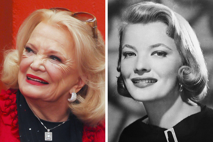 celebs then and now - Gena Rowlands