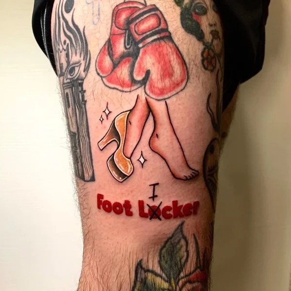 Cringe Tattoos - tattoo - I foot Lickel