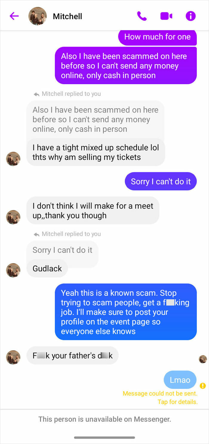 Trolling Scammers - How much for one Also I have been scammed on here before