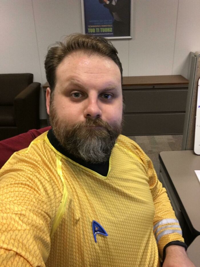 Bad Coworkers - captain kirk with a beard