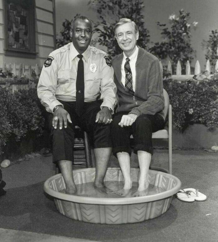 historical photos - mr rogers officer clemmons - Ini