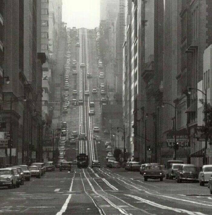 "California Street, San Francisco. 1964"