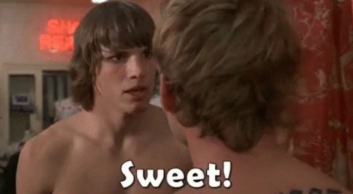 celebrity facts - sweet dude gif - Sy Sweet!