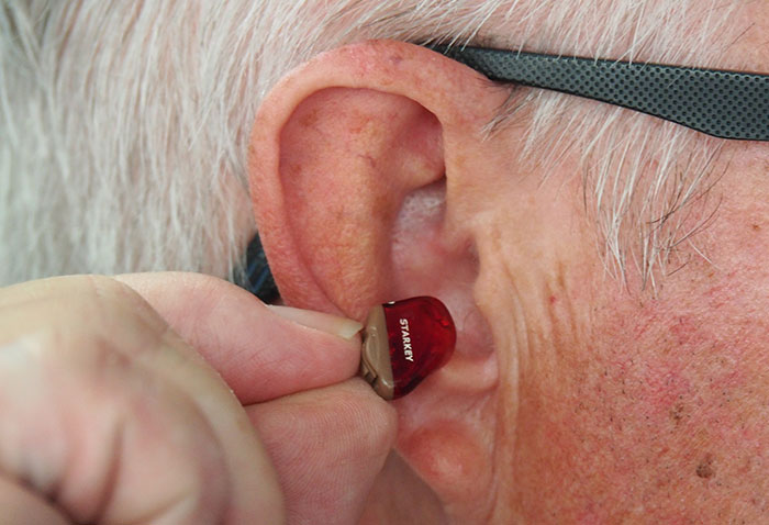 Dumb Clean Jokes - inserting hearing aids