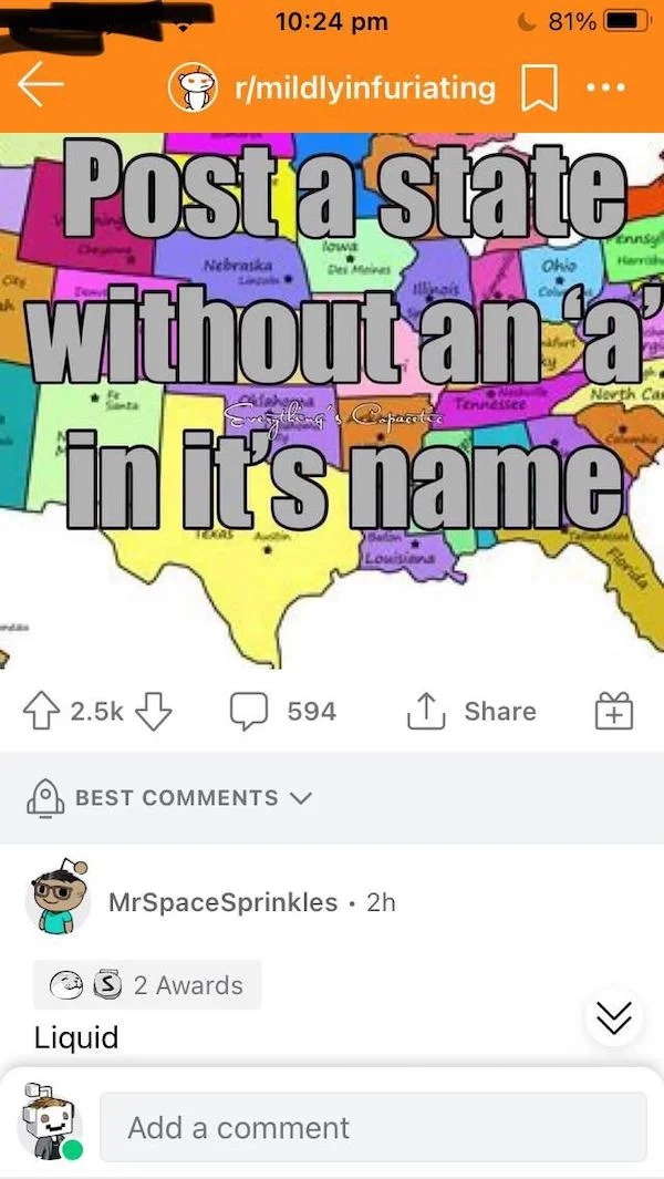 post a state without an a in its name - ... rmildlyinfuriating Postia state Cheyet lowa Del Maes Ohio Nebraska Lingala Cole ak fort Km North Cas Fr Nashu Tennessee without an a in it's name Silah Smything's Capacet Badion Louisiana 594 Best V MrSpaceSprin