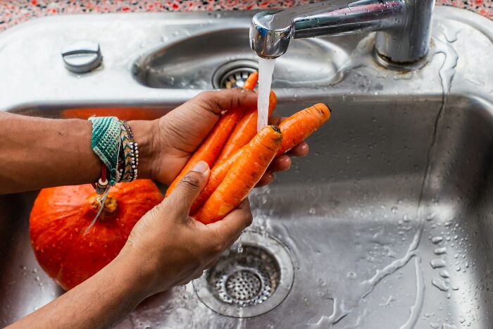 How often bodily fluids get on food, and I mean intentionally. Wash your produce.