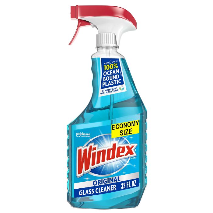 A bottle of Windex is basically 95% water 4% ammonia, and 1% blue dye / fragrance. The most expensive part of the product is the bottle.