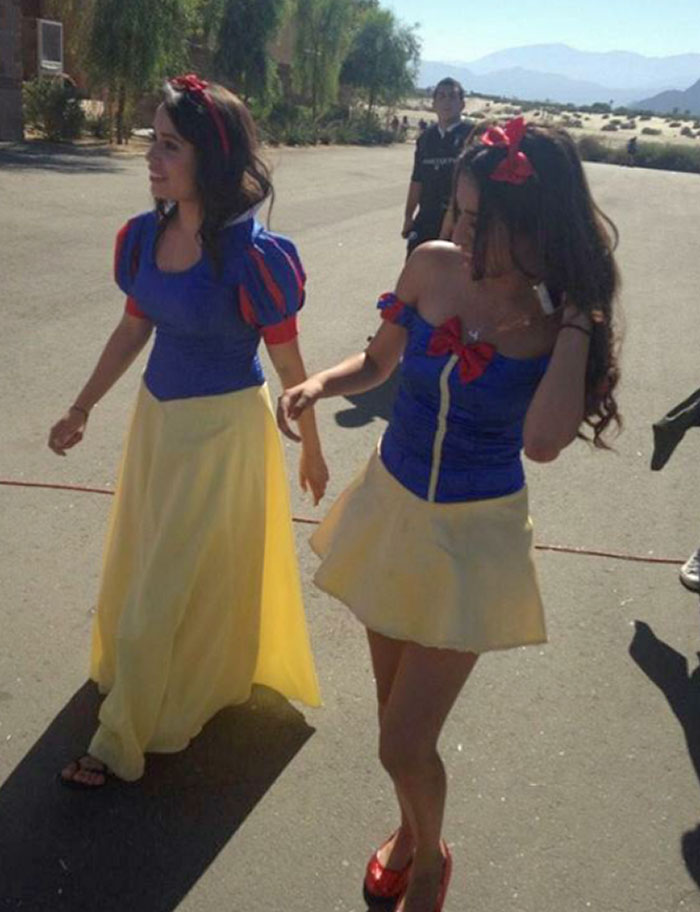 Different Kinds of People - there's two types of girl on halloween