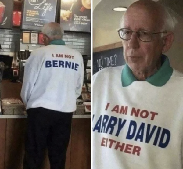 Oddly Specific - curb your enthusiasm memes - Life I Am Not Bernie No Time? I Am Not Arry David Either