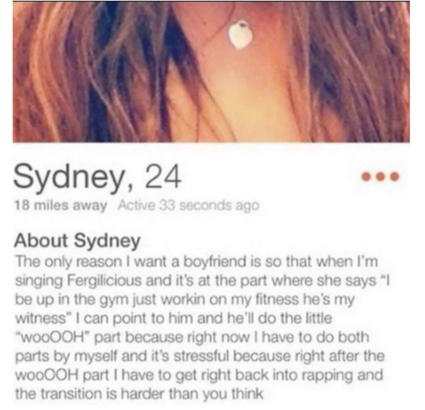 Oddly Specific - funny dating profiles